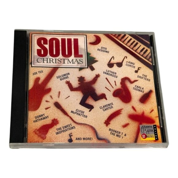 Soul Christmas CD 1991 Atlantic Atco Remasters R&B Holiday Otis Redding Vandross - Picture 1 of 11